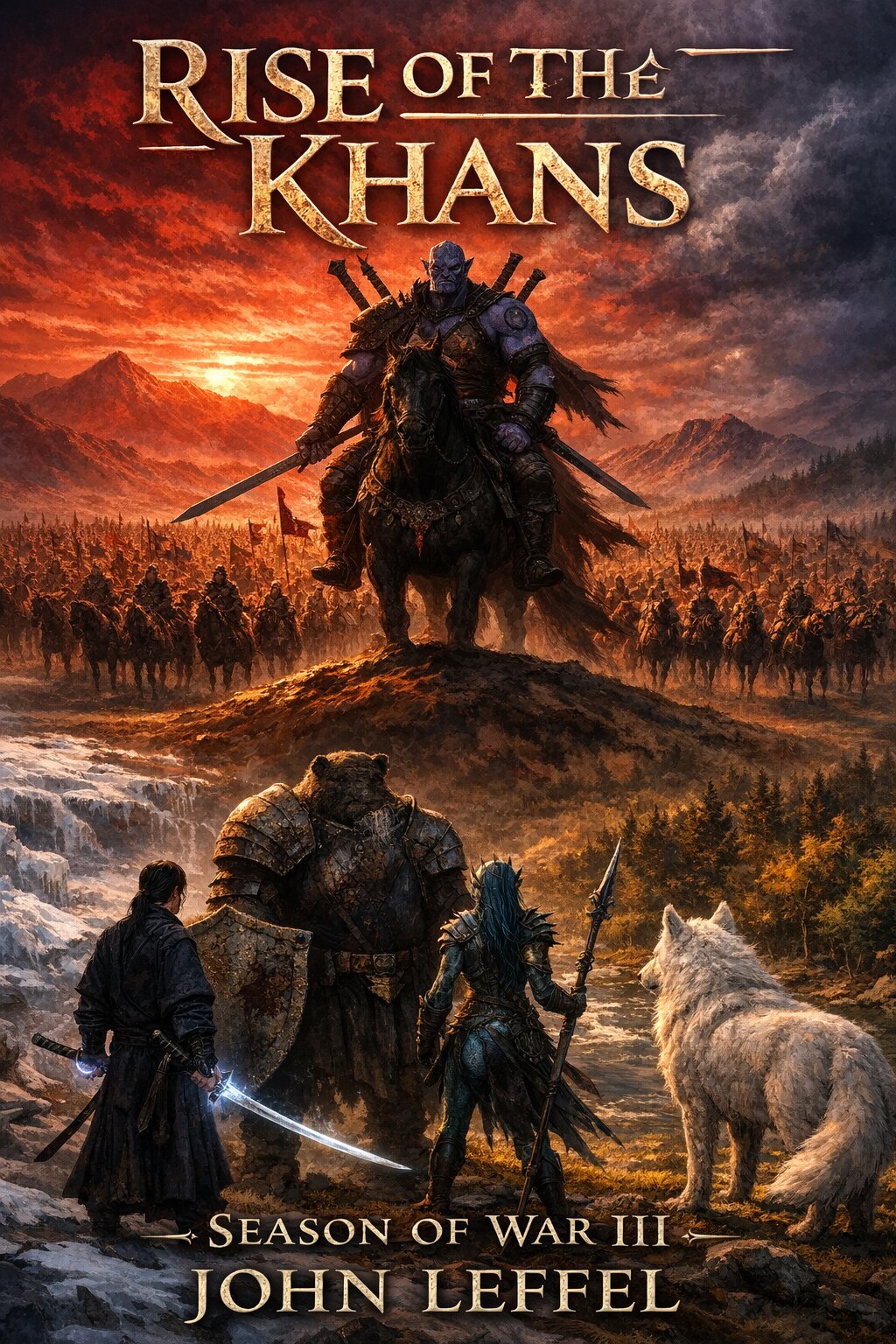 Rise of the Khans book cover